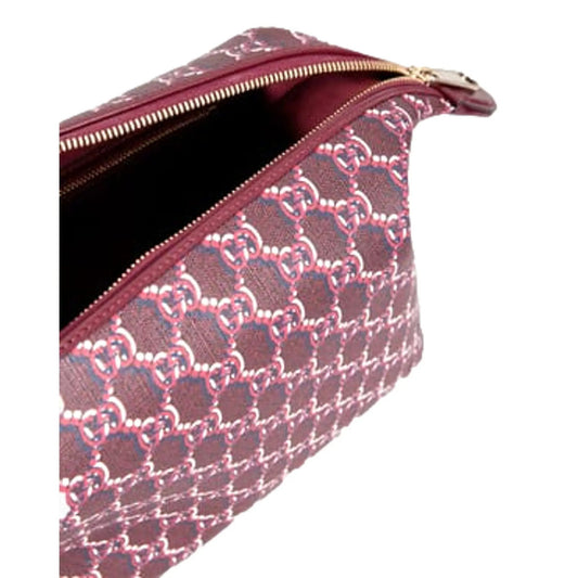 Gucci GG Shadow Travel Pouch - Luxury Cosmetic Bag in Bordeaux Red