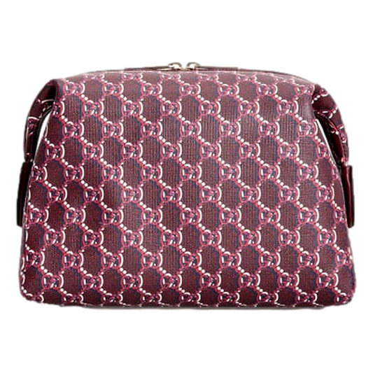 Gucci GG Shadow Travel Pouch - Luxury Cosmetic Bag in Bordeaux Red