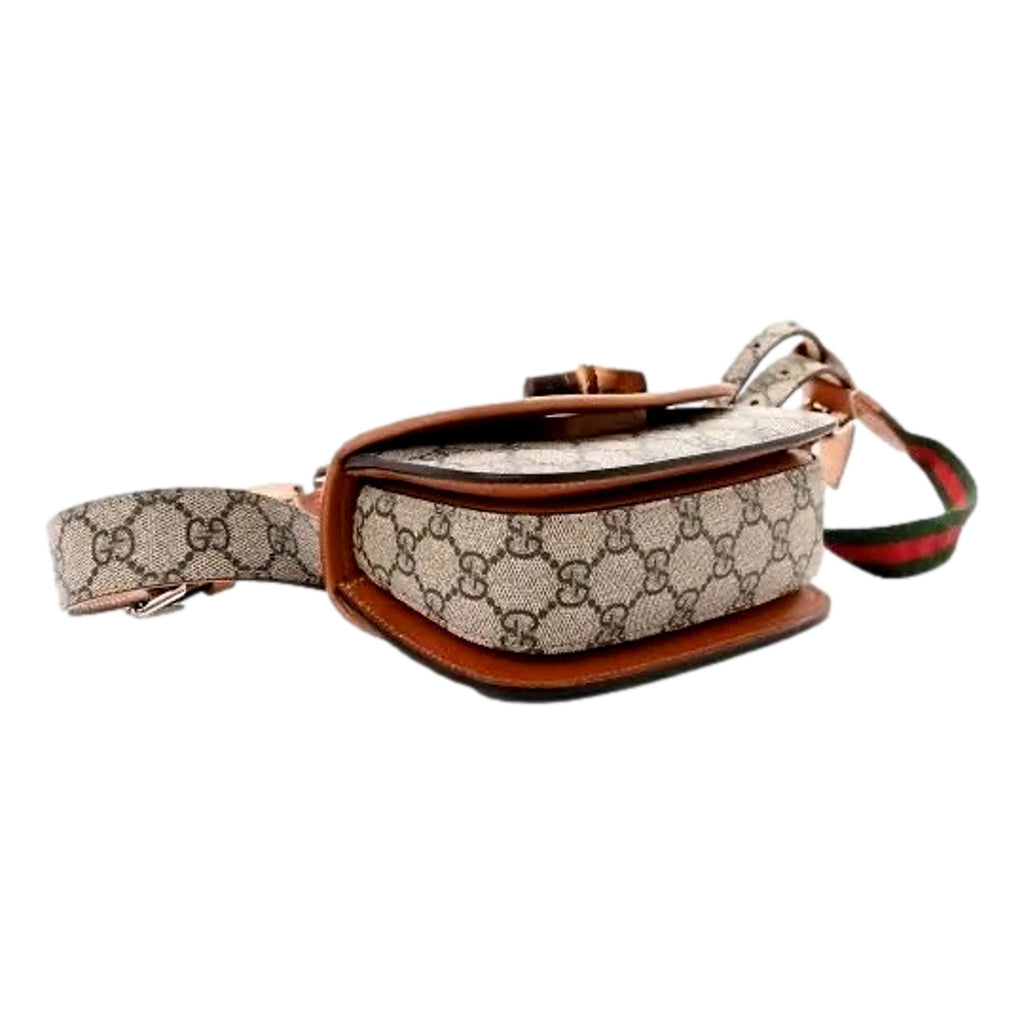 Gucci GG Supreme Bamboo 1947 Mini Belt Bag - Elegant & Functional -   Shop Bags LLC