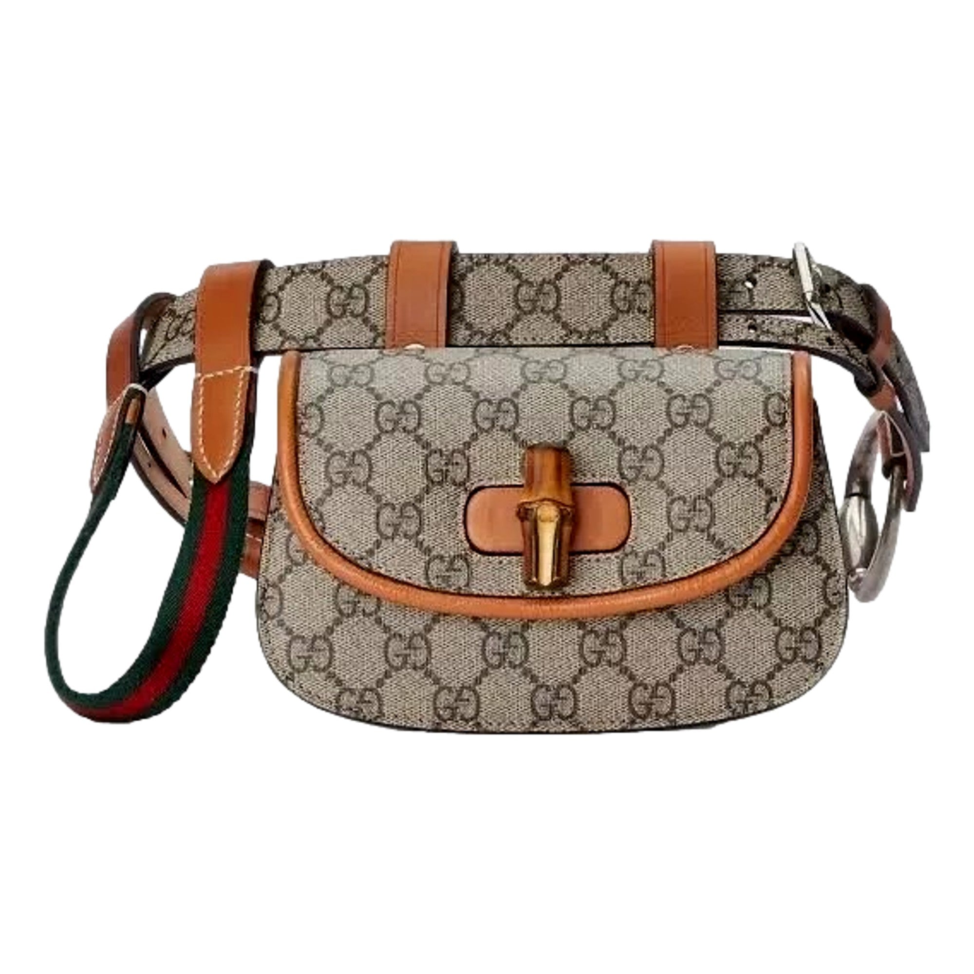 Gucci GG Supreme Bamboo 1947 Mini Belt Bag - Elegant & Functional -   Shop Bags LLC