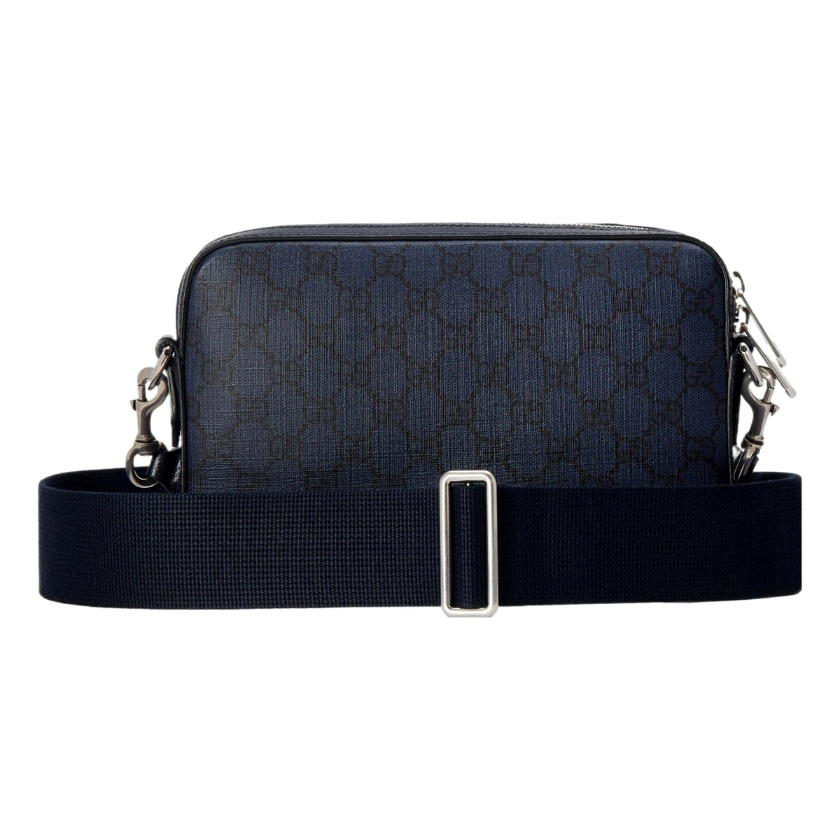 Gucci GG Supreme Canvas Crossbody Bag – Timeless Elegance in Navy