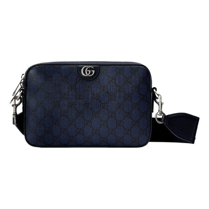 Gucci GG Supreme Canvas Crossbody Bag – Timeless Elegance in Navy -   Shop Bags LLC 