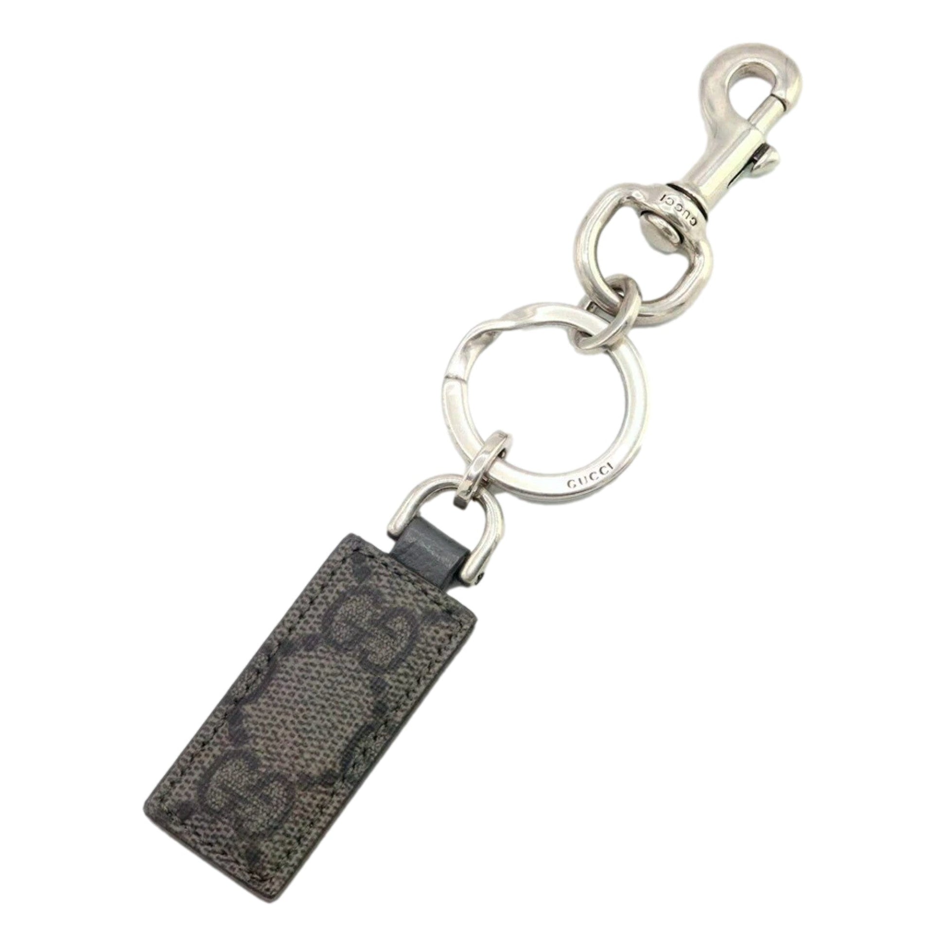 Gucci GG Supreme Canvas Key Ring - Luxury Monogram Accessory -   Shop Bags LLC 