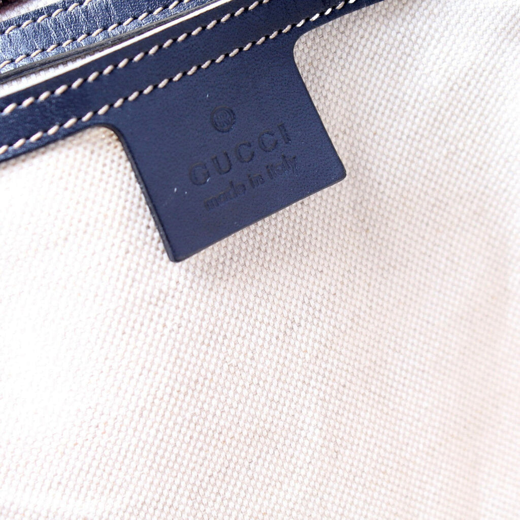 Gucci GG Supreme Coated Canvas Blue Extra Large Joy Tote Overnight Bag -   Shop Bags LLC