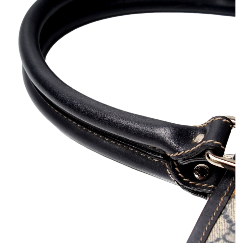 Gucci GG Supreme Coated Canvas Blue Extra Large Joy Tote Overnight Bag -   Shop Bags LLC