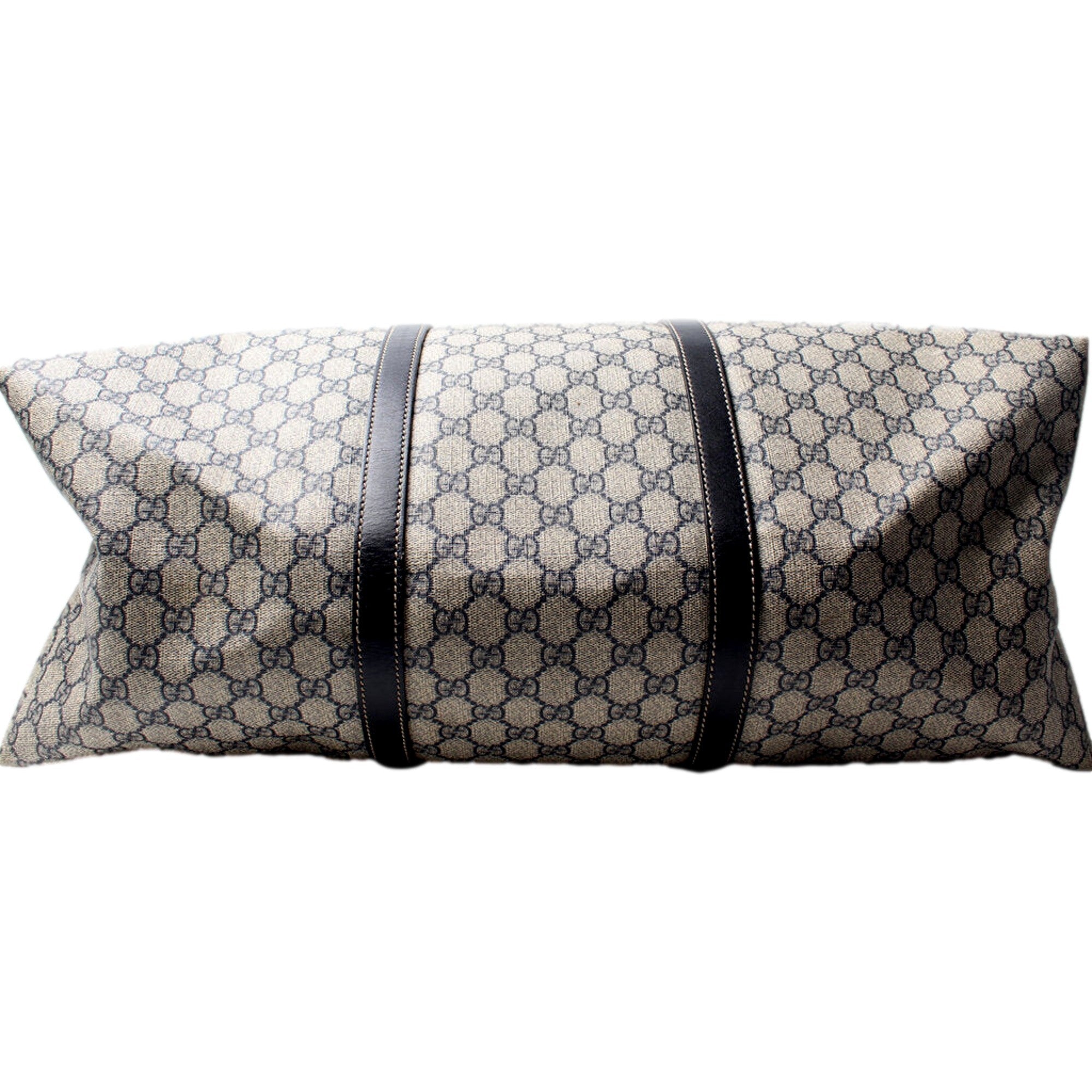 Gucci GG Supreme Coated Canvas Blue Extra Large Joy Tote Overnight Bag -   Shop Bags LLC