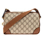 Gucci GG Supreme Crossbody Camera Bag with Leather Trim -   Shop Bags LLC 