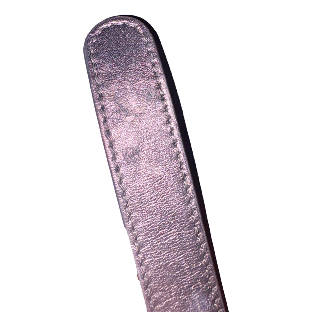 Gucci Gold GG Marmont Thin Black Belt - Elegant Leather Accessory -   Shop Bags LLC