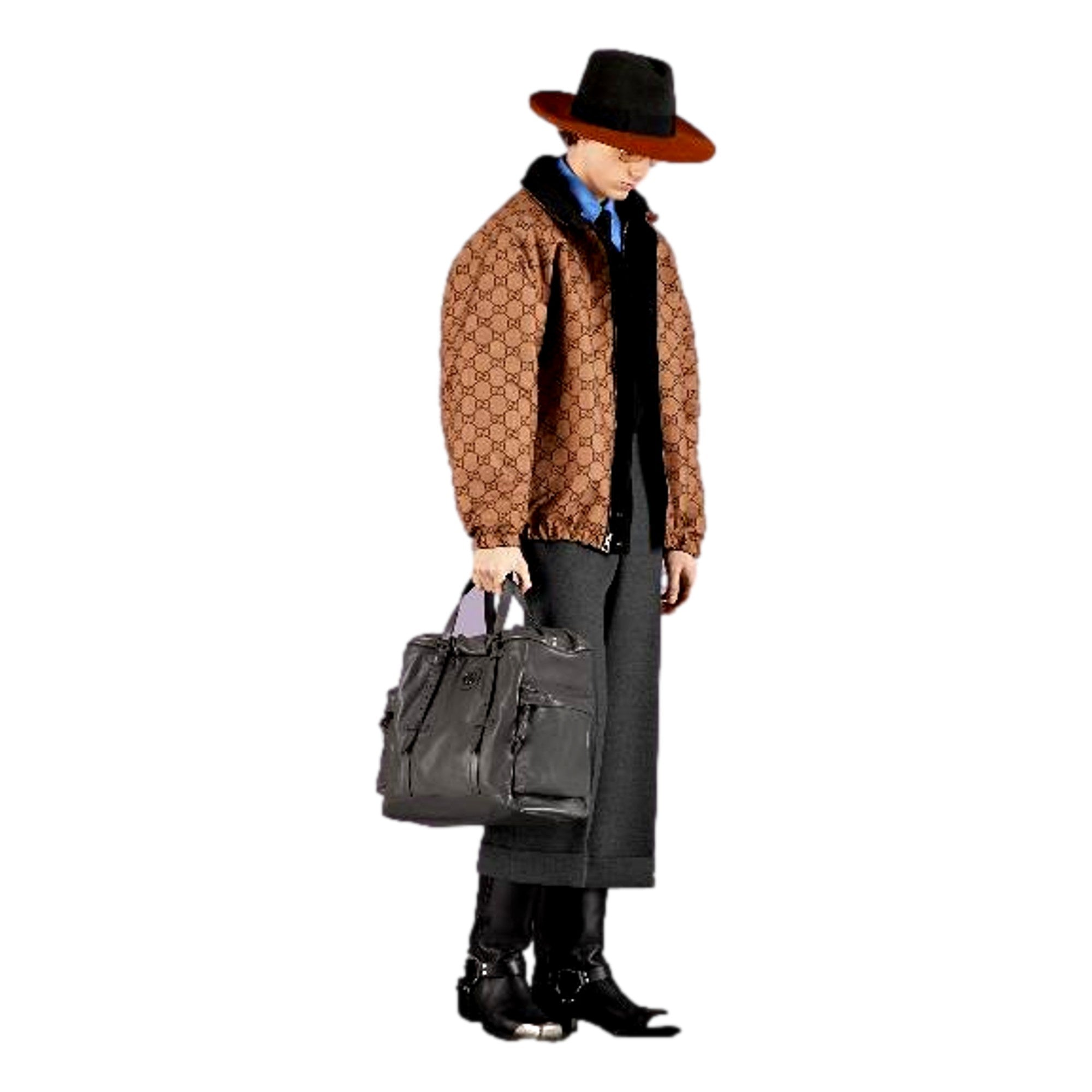 Gucci Gray Leather Tote: Luxury, Style & Functionality -   Shop Bags LLC