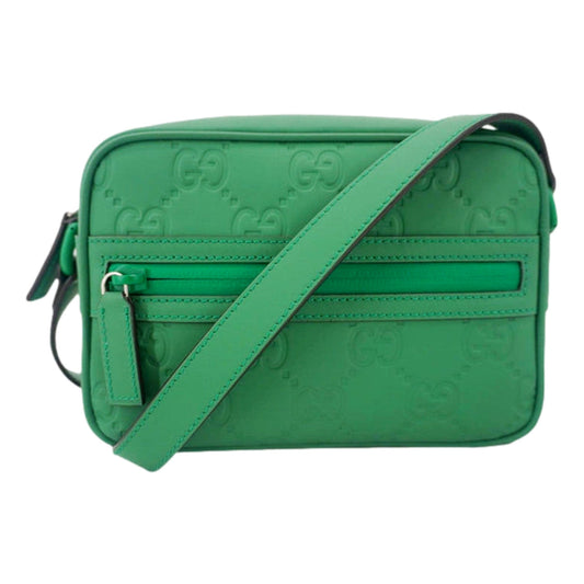Gucci Green Rubber Camera Crossbody Bag - Luxury Style Accessory -   Shop Bags LLC 