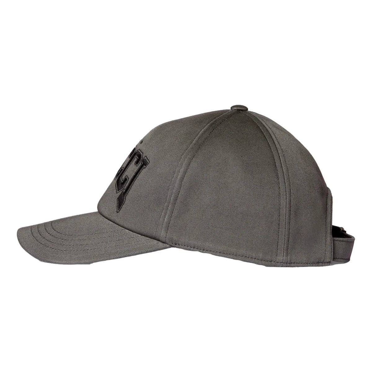 Gucci Cotton Embroidered Baseball Hat in Grey Size Medium - Shop