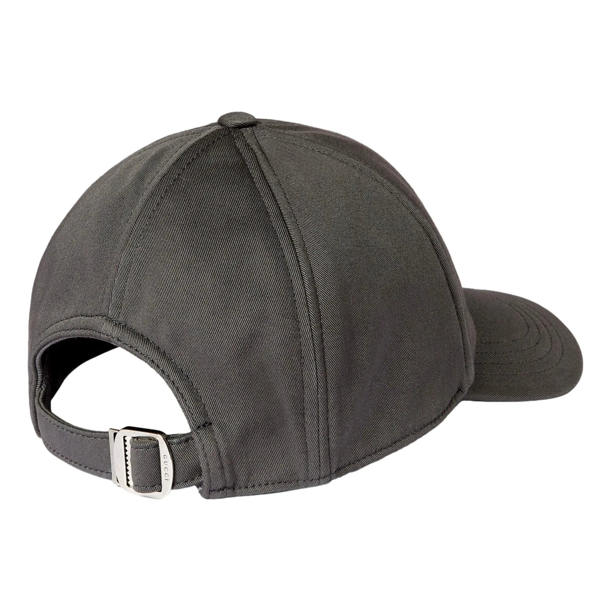 Gucci Cotton Embroidered Baseball Hat in Grey Size Medium - Shop
