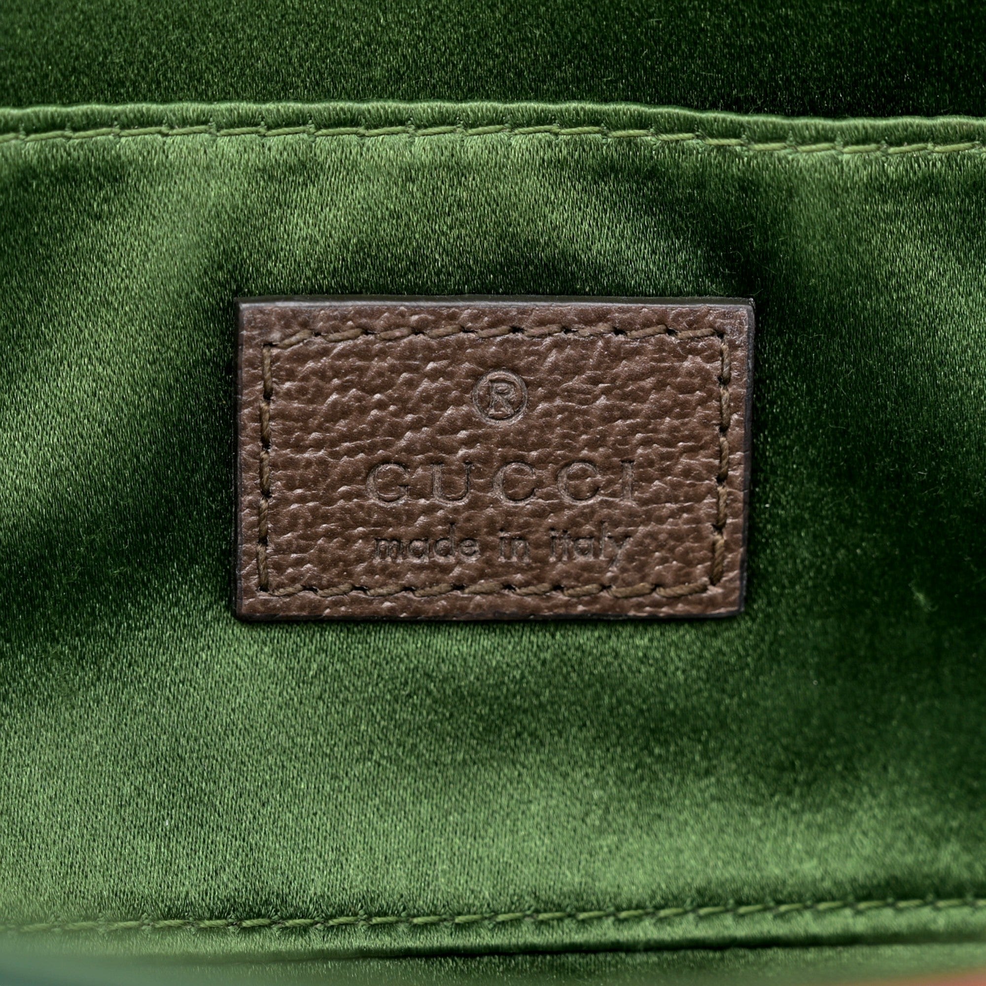 Gucci Horsebit Supreme Canvas Web Stripe Small Chain Shoulder Bag -   Shop Bags LLC