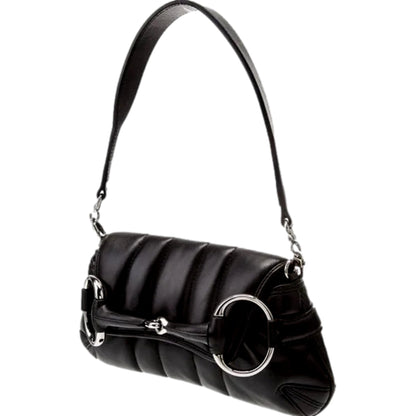 Gucci Horsebit Vertical Quilted Leather Small Chain Shoulder Bag -   Shop Bags LLC