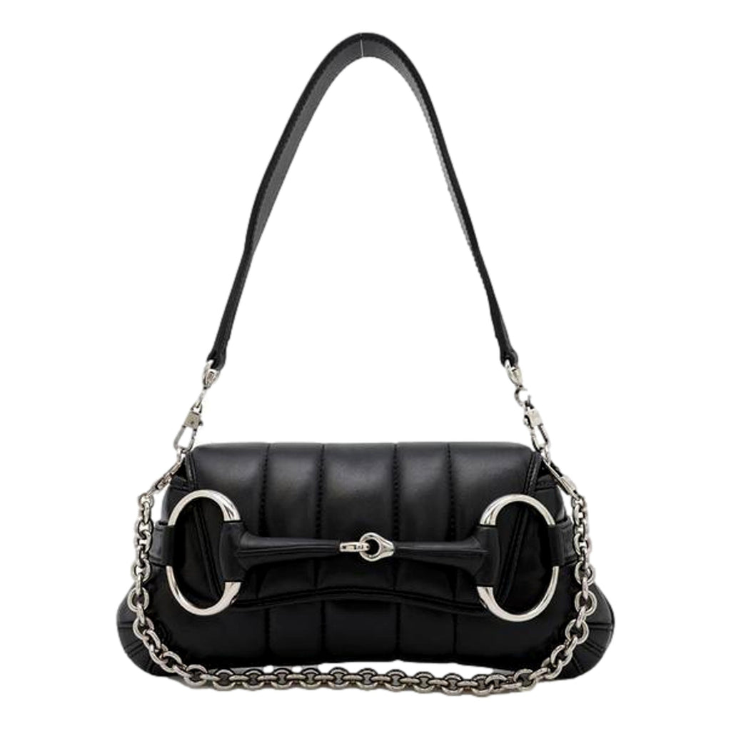 Gucci Horsebit Vertical Quilted Leather Small Chain Shoulder Bag -   Shop Bags LLC
