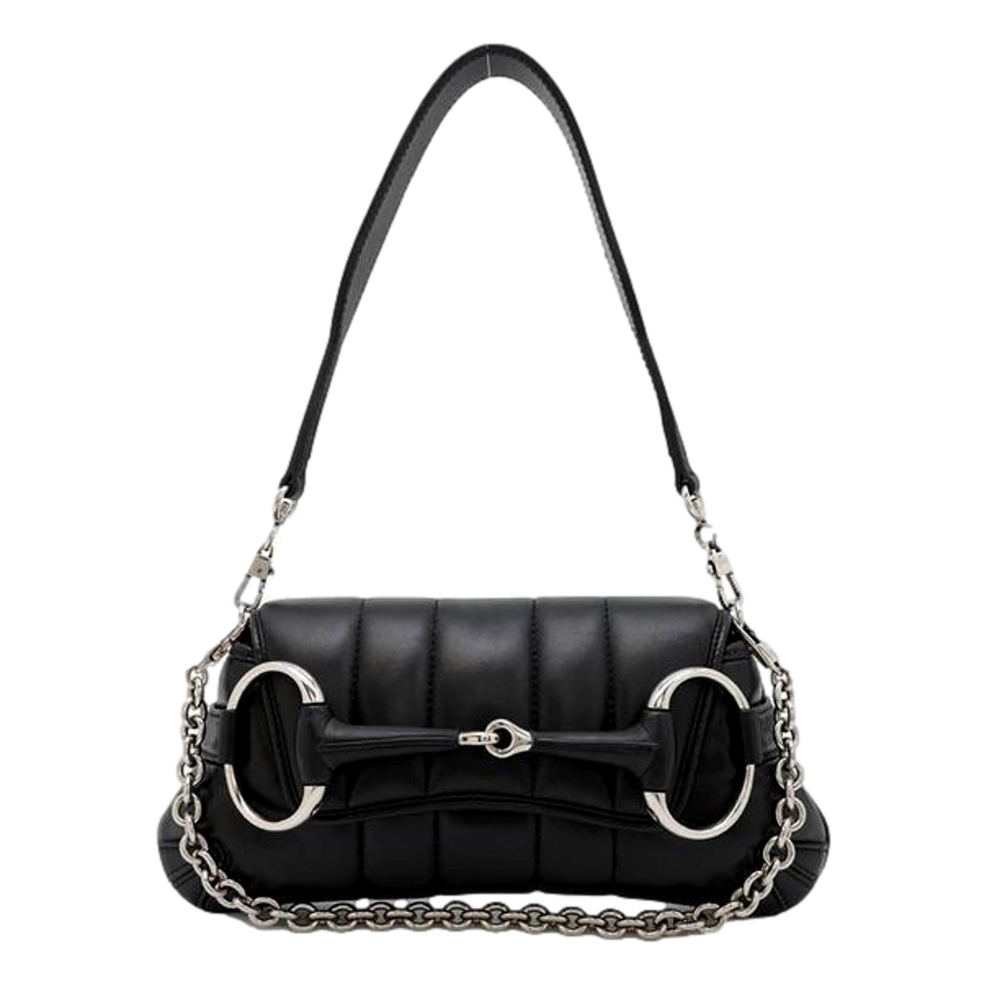 Gucci Horsebit Vertical Quilted Leather Small Chain Shoulder Bag -   Shop Bags LLC