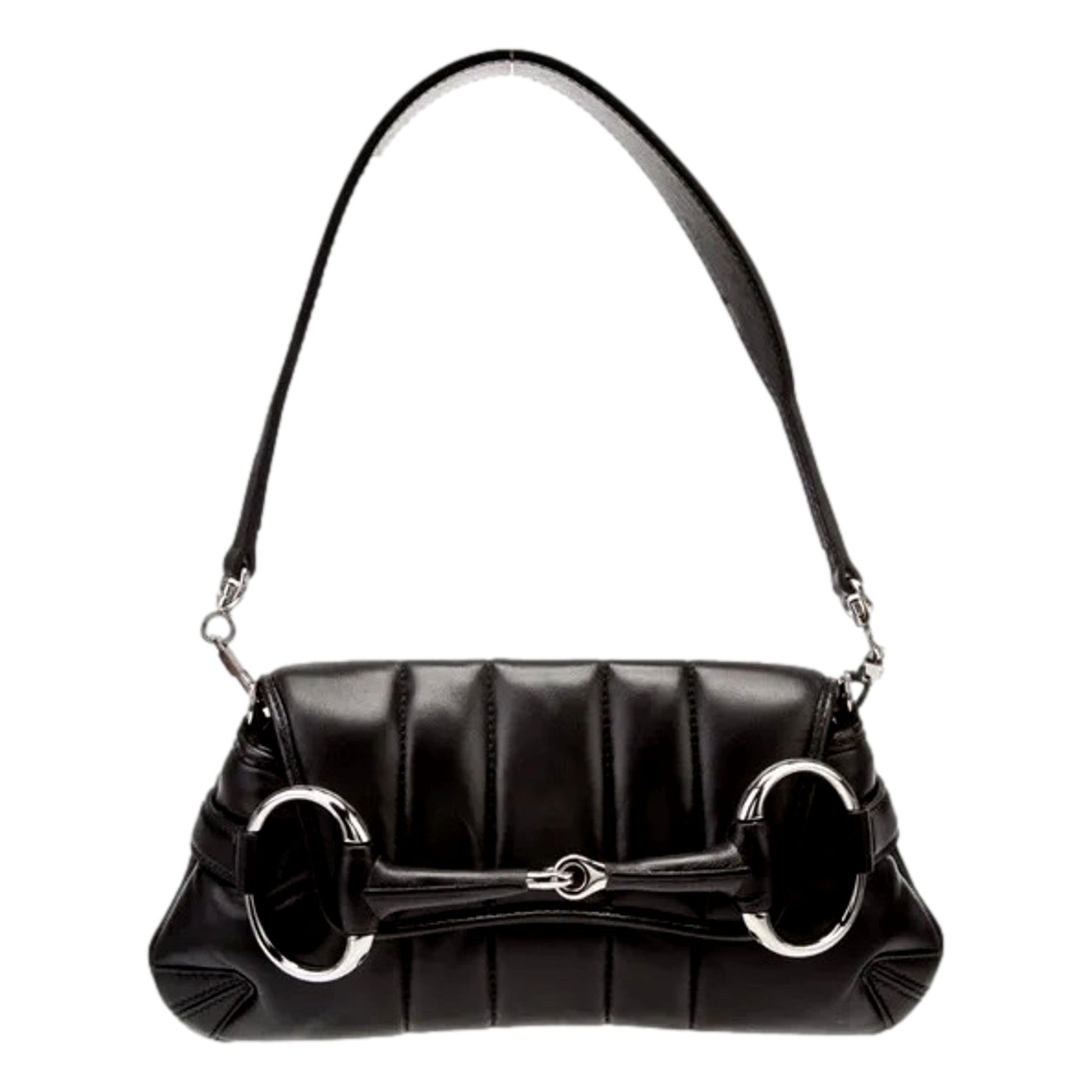 Gucci Horsebit Vertical Quilted Leather Small Chain Shoulder Bag -   Shop Bags LLC