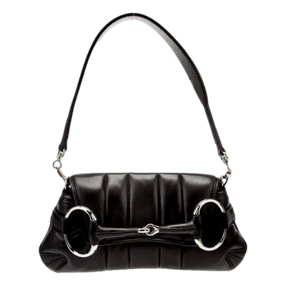 Gucci Horsebit Vertical Quilted Leather Small Chain Shoulder Bag -   Shop Bags LLC