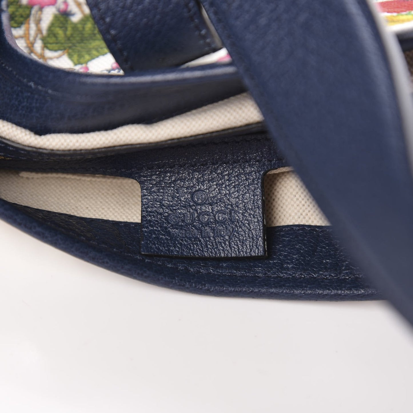 Gucci Jackie Flora Canvas Hobo Bag - Chic White & Blue Elegance -   Shop Bags LLC