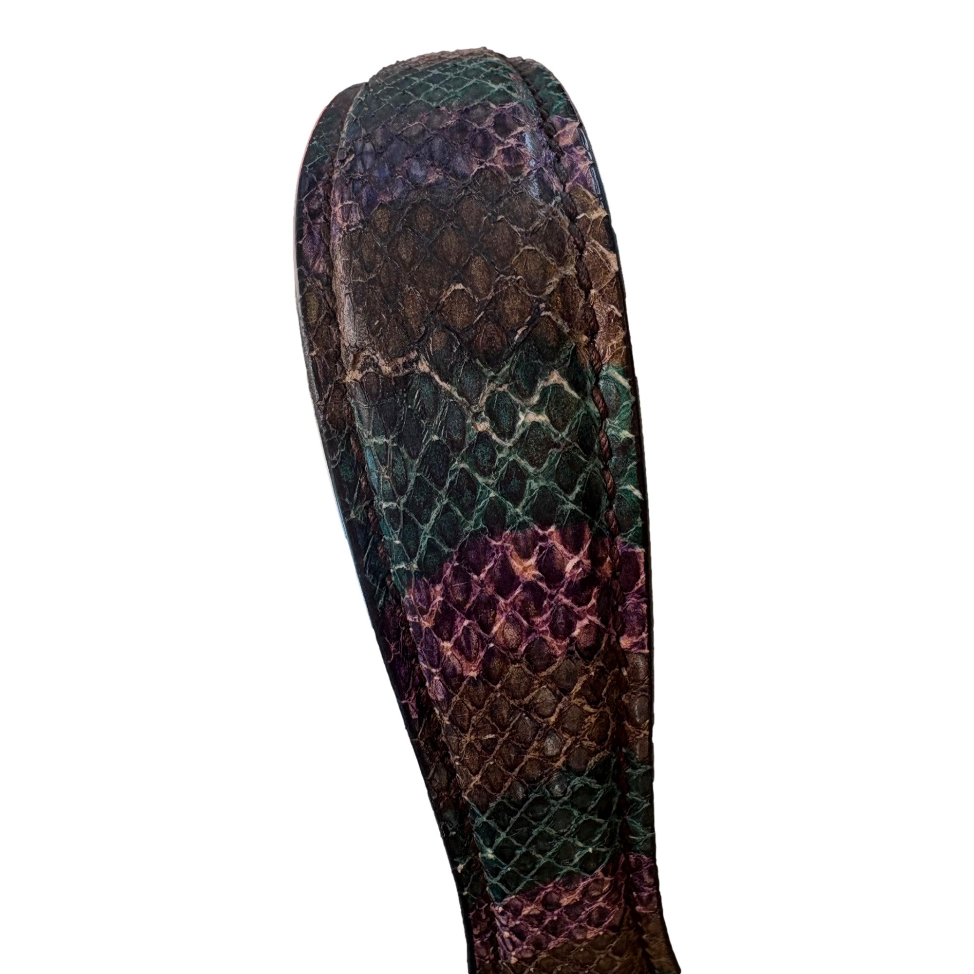 Gucci Jackie Python Leather Green Purple Large Shoulder Bag -   Shop Bags LLC