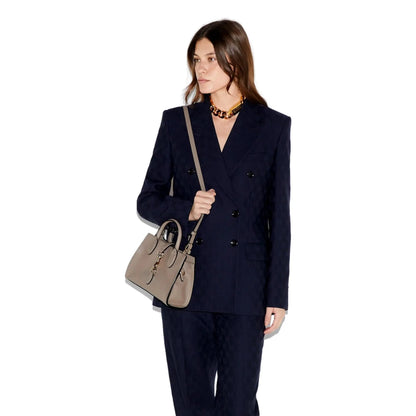 Gucci Jackie Small Calfskin Leather Tote Handbag - Timeless Luxury -   Shop Bags LLC