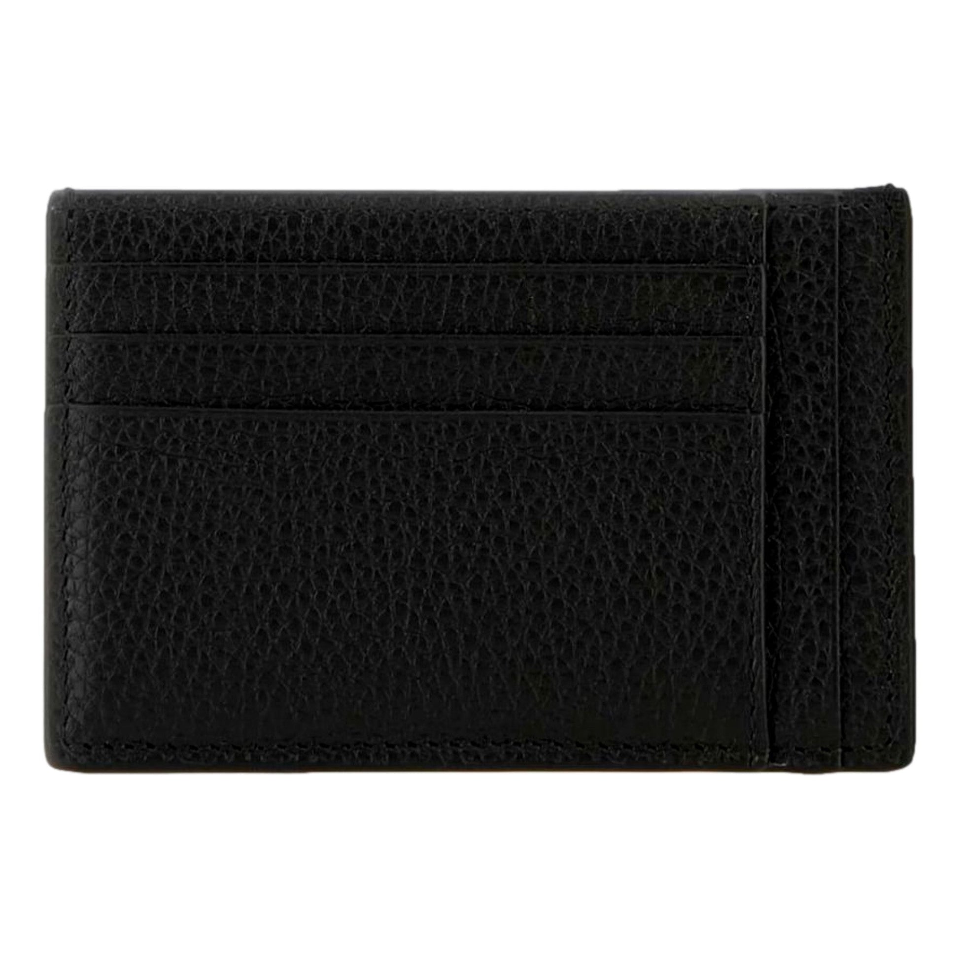 Gucci Jumbo GG Black Leather Card Holder Wallet Embossed Logo -   Shop Bags LLC 