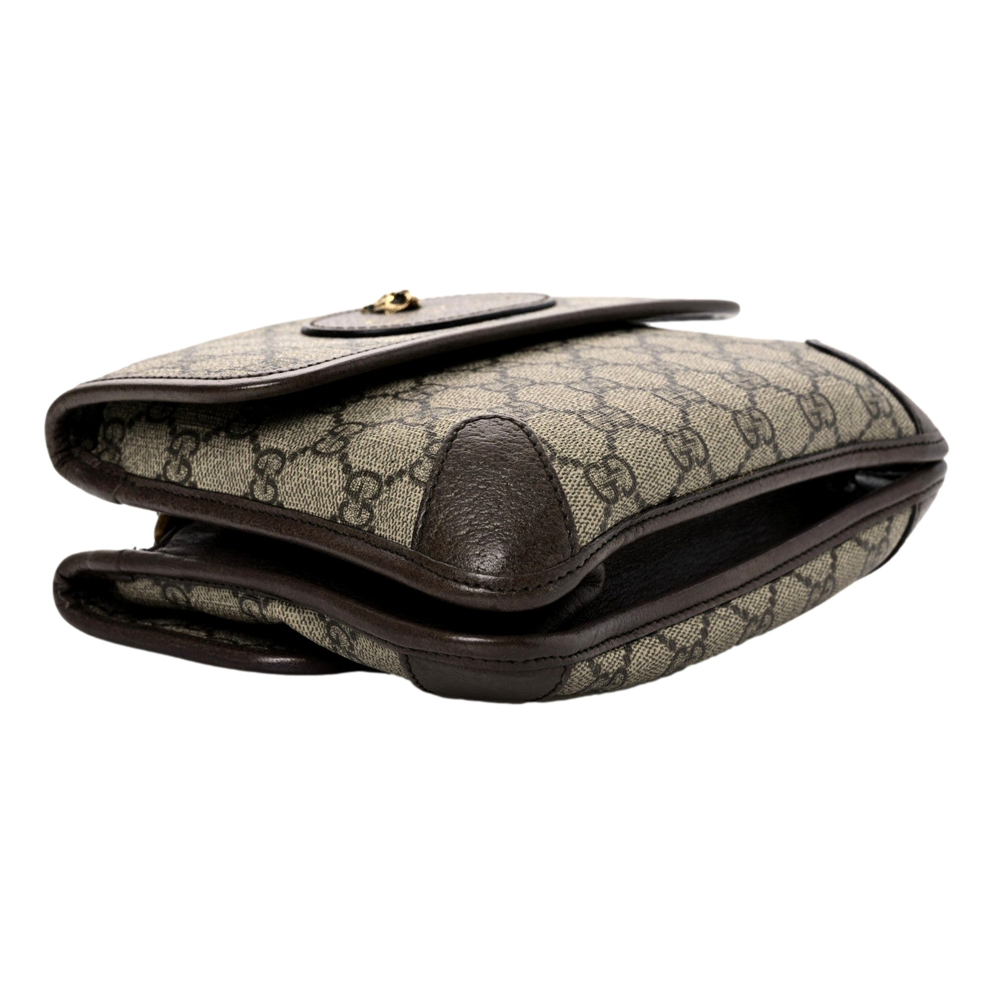 Gucci Leather Double Flap Messenger Bag - Timeless Elegance Redefined -   Shop Bags LLC