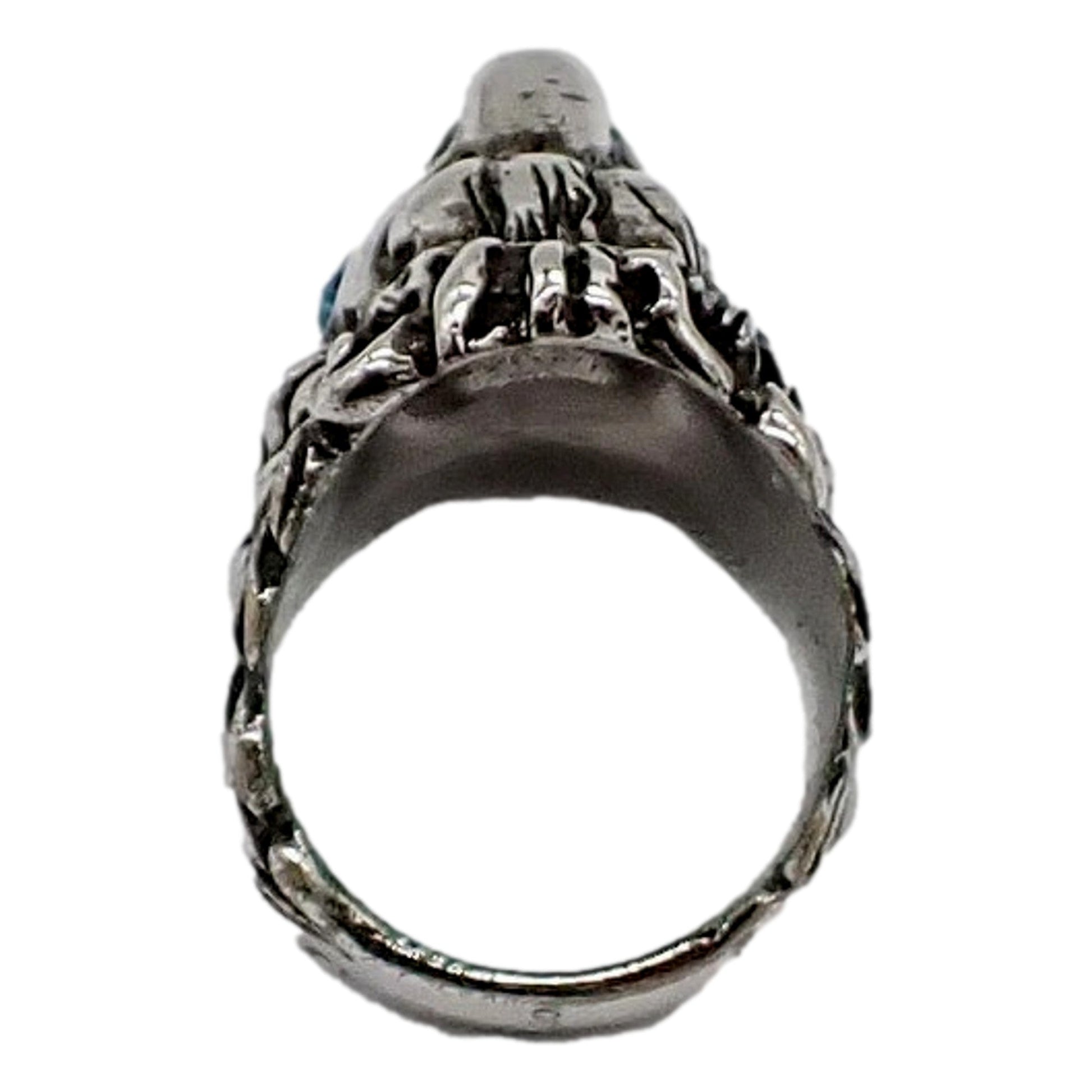 Gucci Lion Head Silver Ring with Crystal - Bold Style, Luxe -   Shop Bags LLC