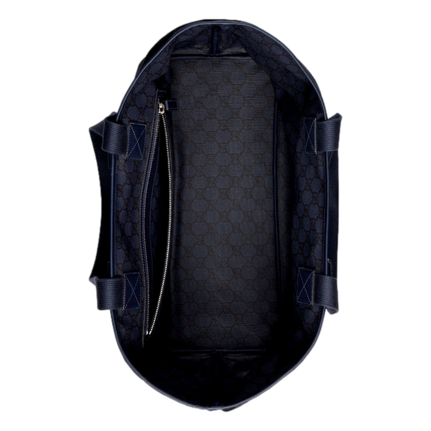 Gucci Made in Italy Reversible Tote - Luxury Large Canvas & Leather -   Shop Bags LLC 