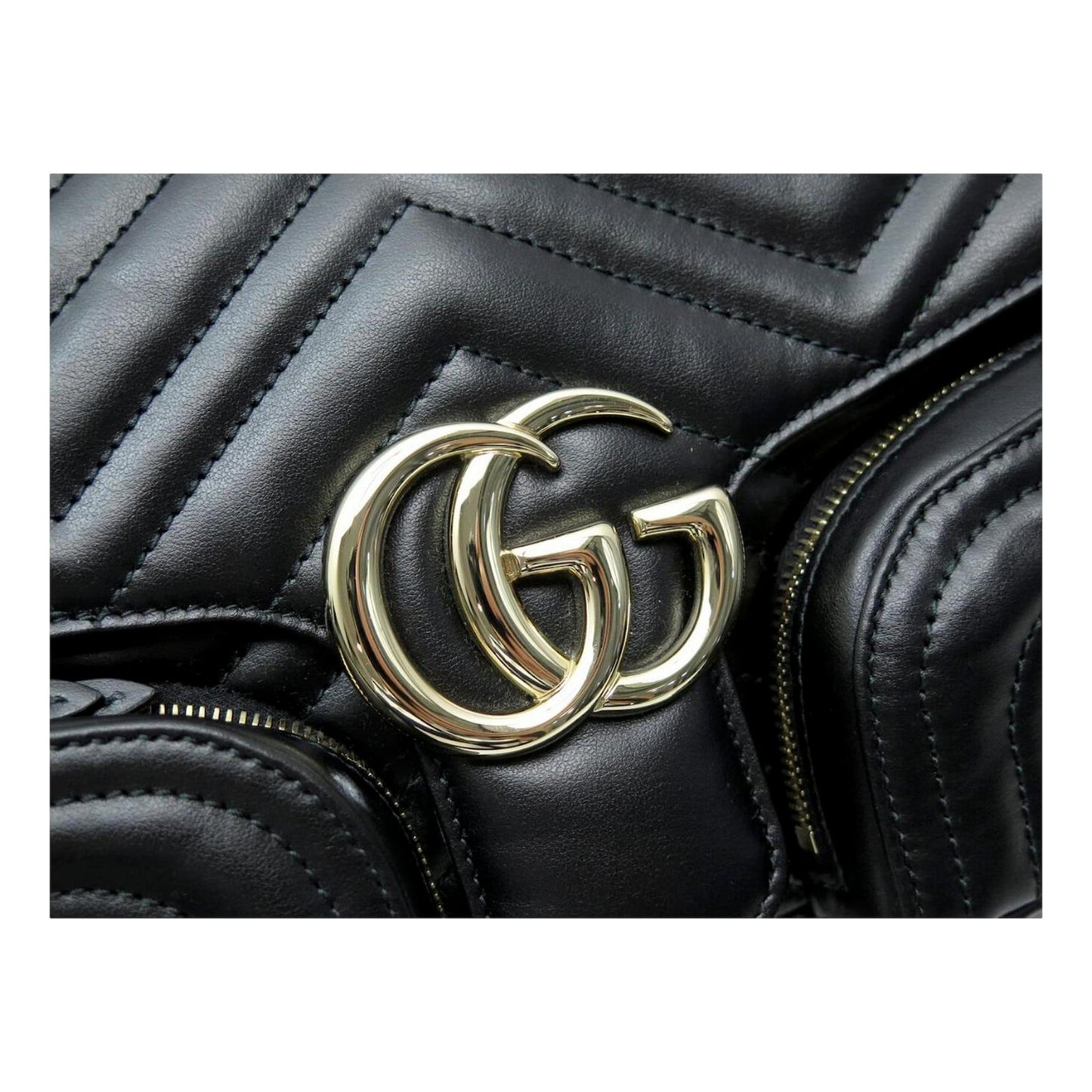 Gucci Marmont GG Black Multi Compartment Black Shoulder Bag Handbags -   Shop Bags LLC