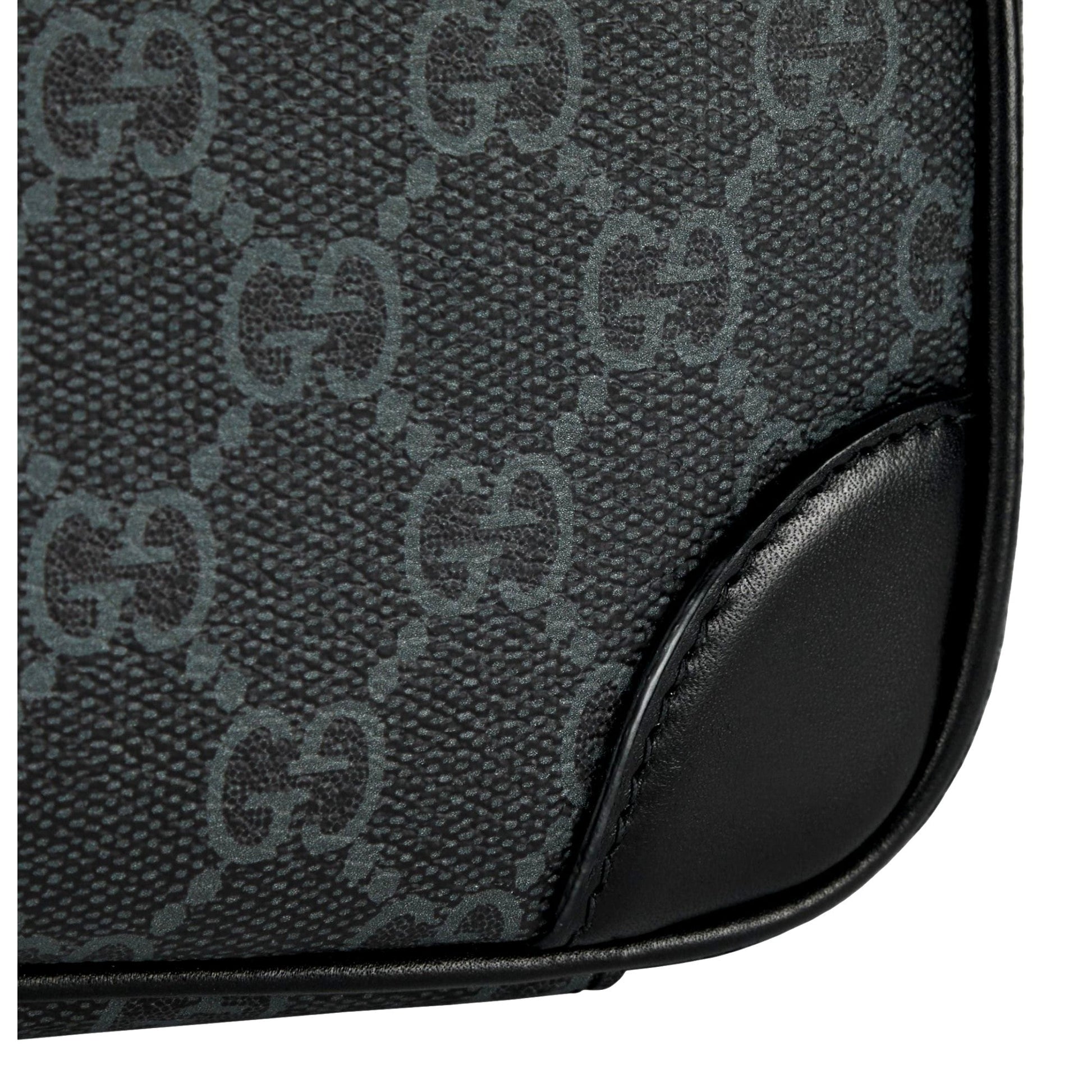 Gucci Men GG Dual-Compartment Crossbody Bag - Timeless Elegance -   Shop Bags LLC 