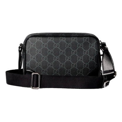 Gucci Men GG Dual-Compartment Crossbody Bag - Timeless Elegance -   Shop Bags LLC 