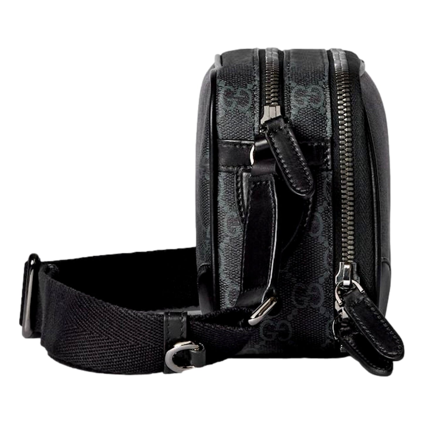 Gucci Men GG Dual-Compartment Crossbody Bag - Timeless Elegance -   Shop Bags LLC 