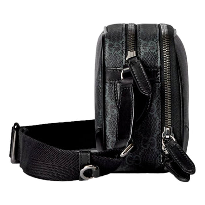 Gucci Men GG Dual-Compartment Crossbody Bag - Timeless Elegance -   Shop Bags LLC 