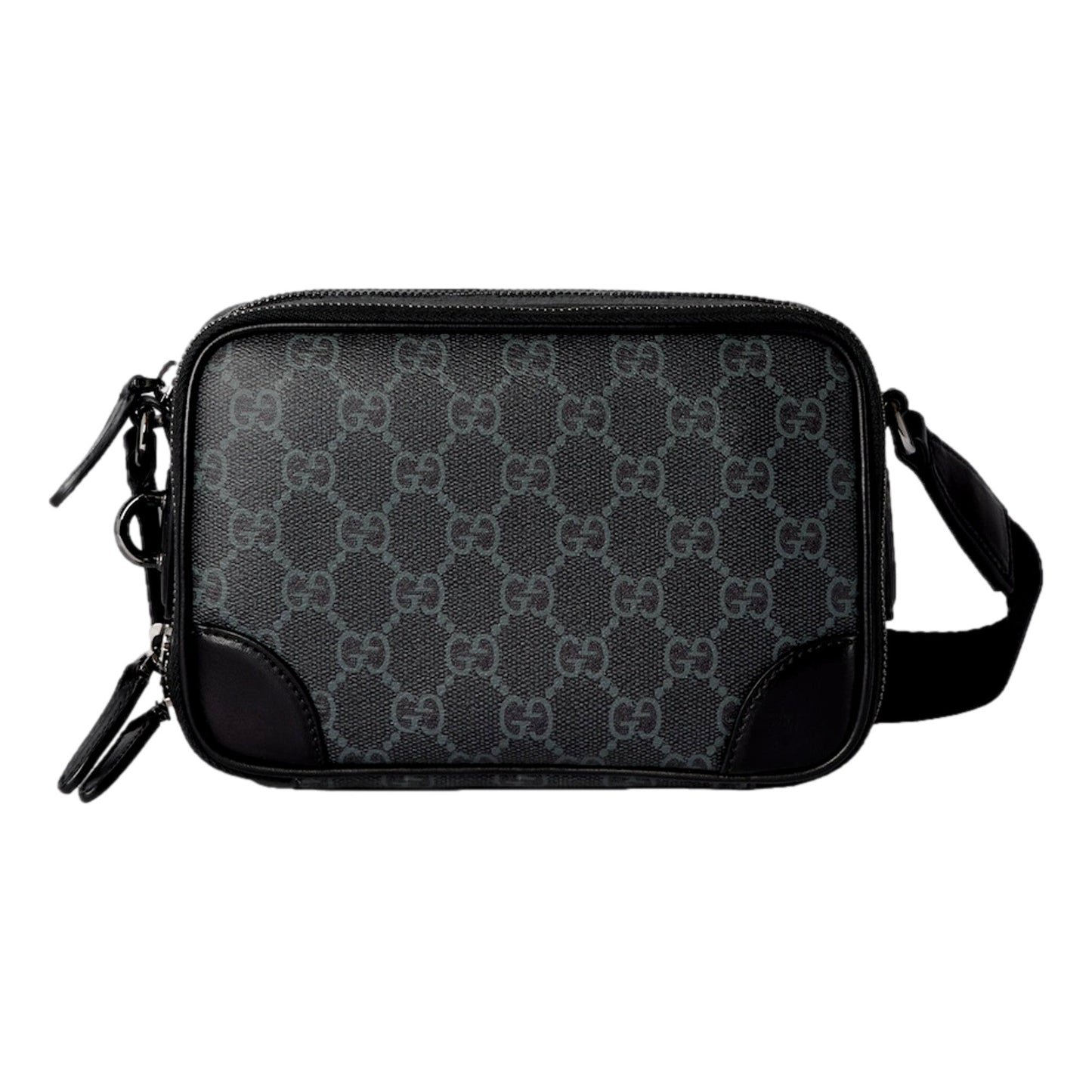 Gucci Men GG Dual-Compartment Crossbody Bag - Timeless Elegance -   Shop Bags LLC 