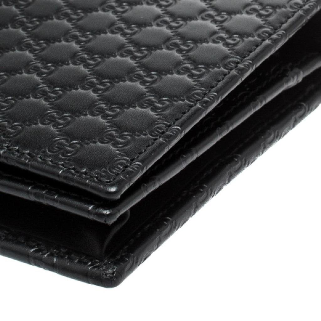 Gucci Microguccissima GG Wallet: Versatile Luxury in Black Leather -   Shop Bags LLC