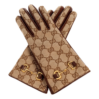 Gucci Monogram Leather Gloves - Elegance & Warmth in Style -   Shop Bags LLC