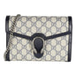 Gucci Navy GG Supreme Canvas Mini Dionysus Chain Wallet -   Shop Bags LLC