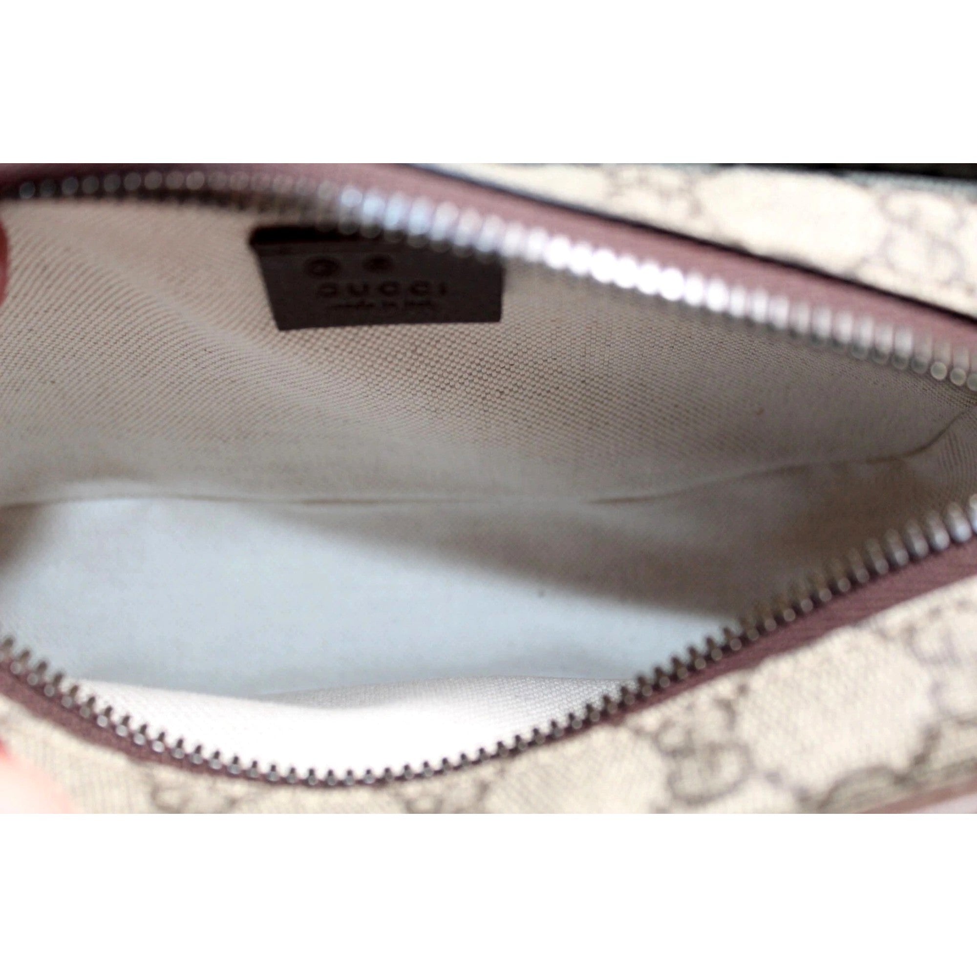 Gucci Ophida GG Supreme Canvas Leather Webstripe Top Handle Crossbody Handbag -   Shop Bags LLC