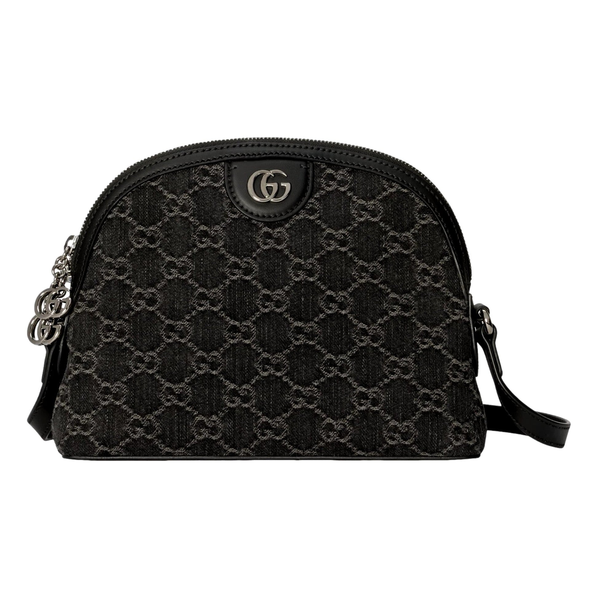 Gucci Ophidia Dome GG Denim: Luxe Black Shoulder Bag for Chic Style -   Shop Bags LLC