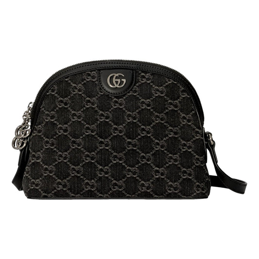 Gucci Ophidia Dome GG Denim: Luxe Black Shoulder Bag for Chic Style -   Shop Bags LLC