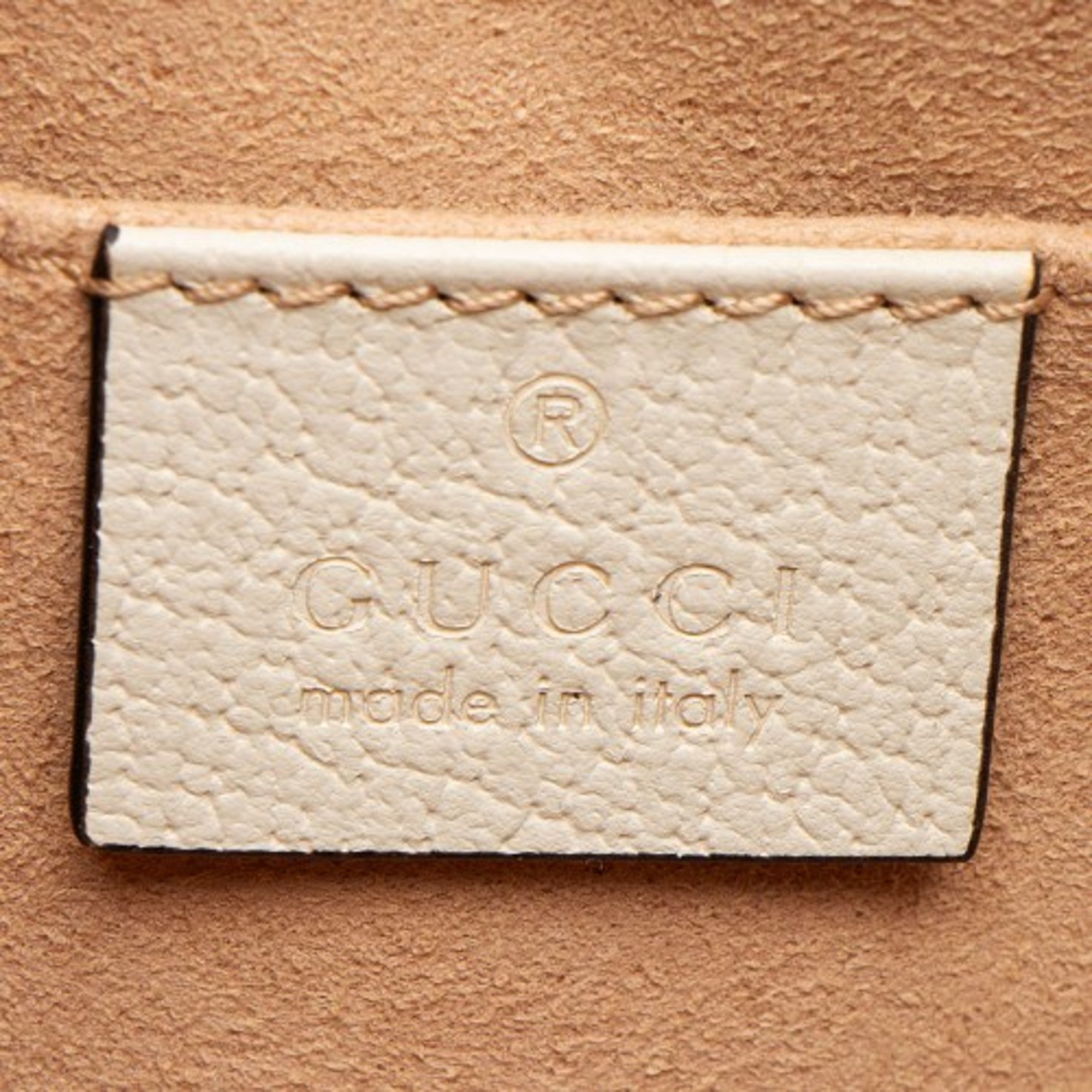 Gucci Ophidia Dome Sherry Leather Web Stripe Cream White Crossbody -   Shop Bags LLC