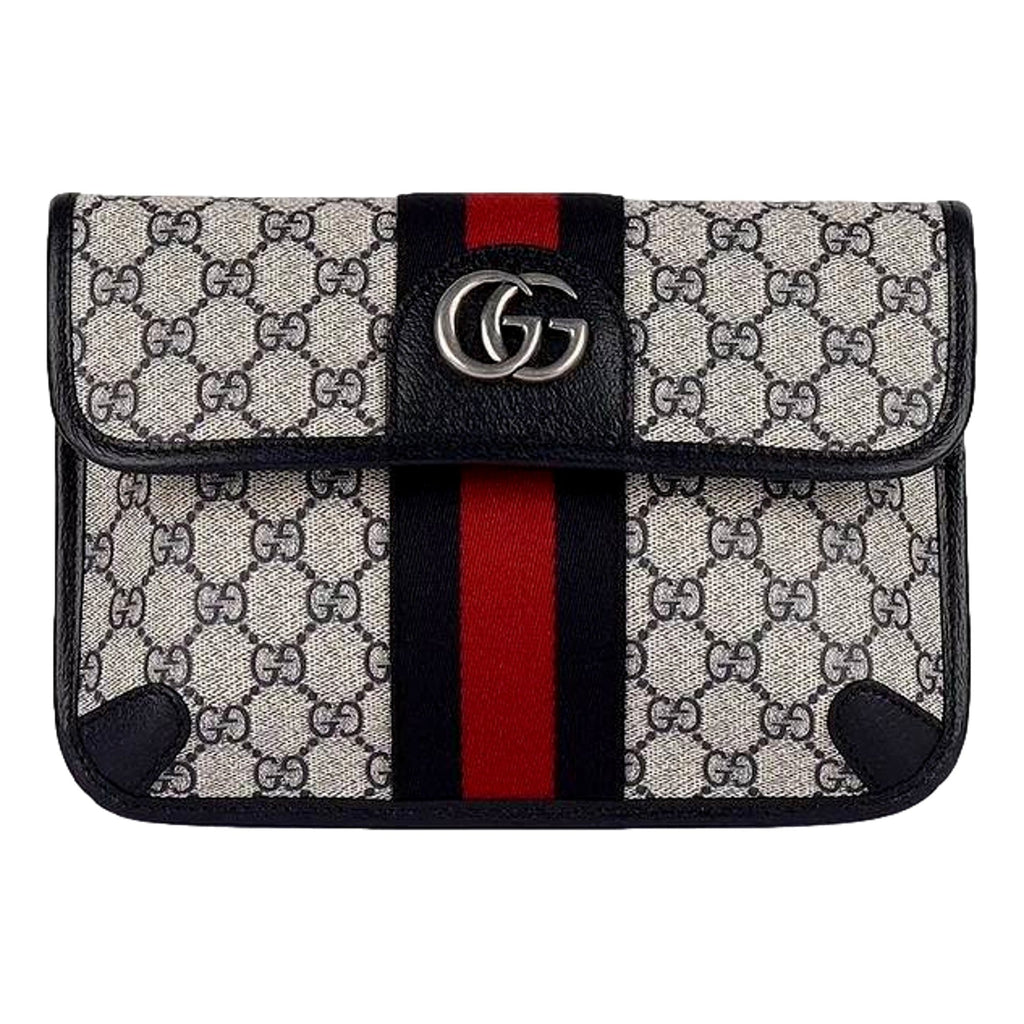 Gucci Ophidia Flap Belt Bag GG Beige - Stylish & Versatile Bag -   Shop Bags LLC 