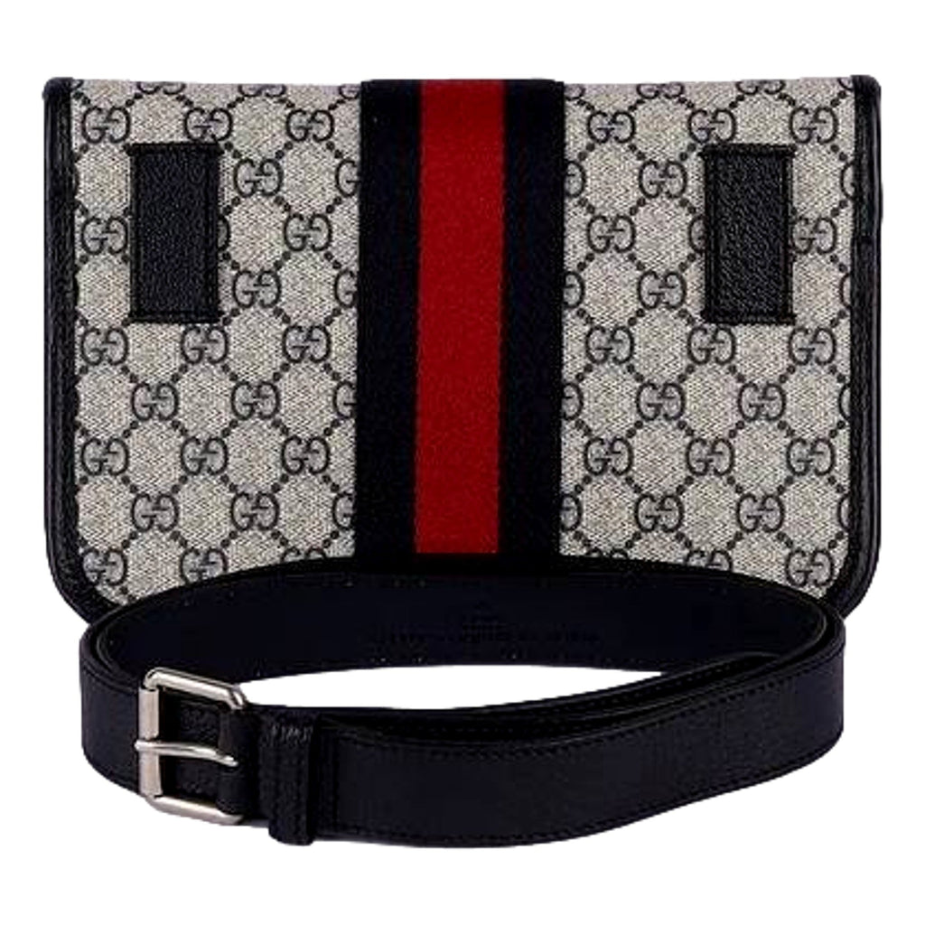 Gucci Ophidia Flap Belt Bag GG Beige - Stylish & Versatile Bag -   Shop Bags LLC 