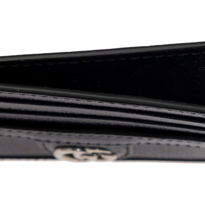 Gucci Ophidia GG Canvas Leather Navy Card Case Wallet -   Shop Bags LLC 