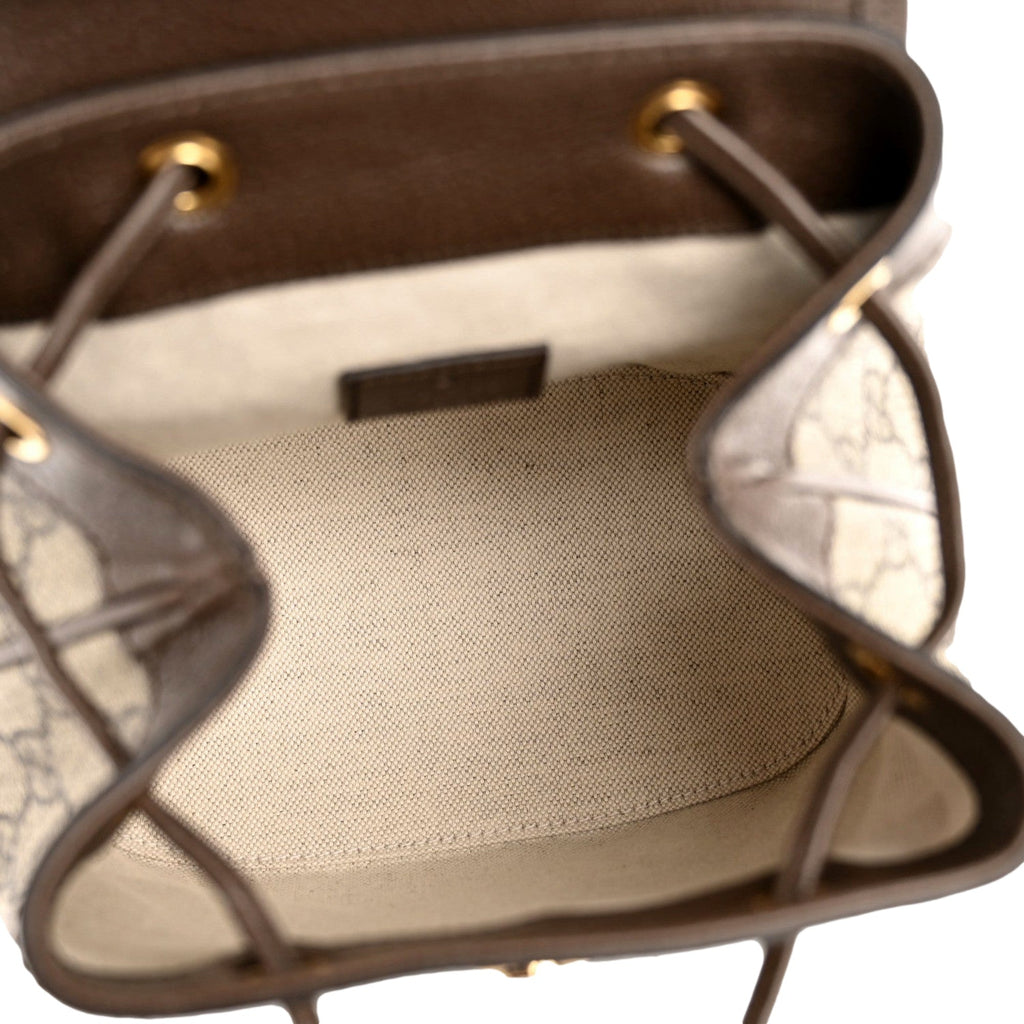 Gucci Ophidia GG Supreme Mini Leather Canvas Backpack -   Shop Bags LLC