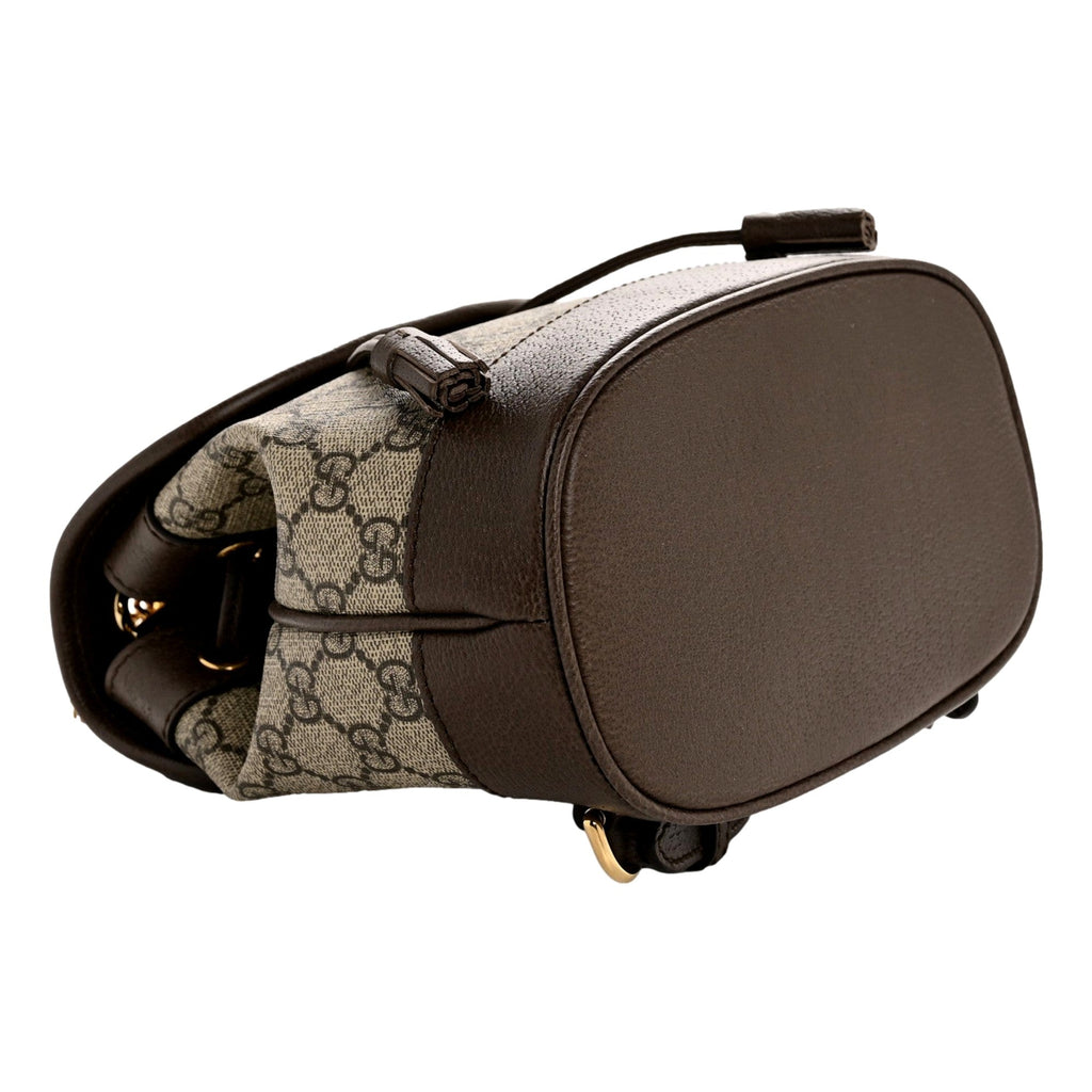 Gucci Ophidia GG Supreme Mini Leather Canvas Backpack -   Shop Bags LLC