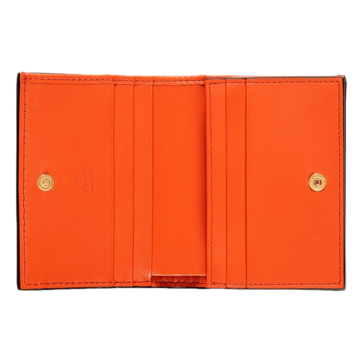 Gucci Orange Quilted Card Case Wallet - Elegant & Functional Design -   Shop Bags LLC