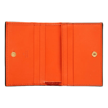 Gucci Orange Quilted Card Case Wallet - Elegant & Functional Design -   Shop Bags LLC