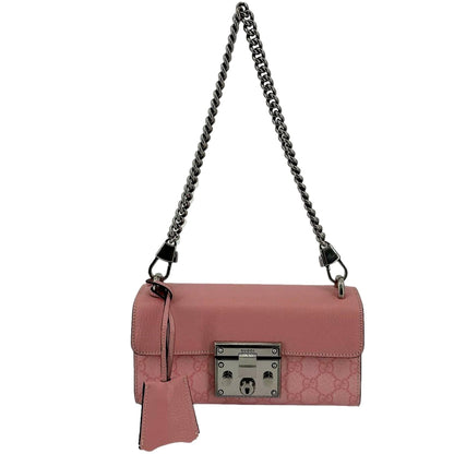 Gucci Pink GG Supreme Padlock Handbag - Luxury Meets Versatility -   Shop Bags LLC